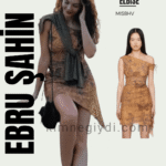 Ebru Şahin’in 6 Temmuz Instagram paylaşımındaki siyah MISBHV elbise