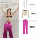 Hazal Subaşı’nın MAG Dergi çekiminde giydiği tül top ve fuşya pantolon kombini