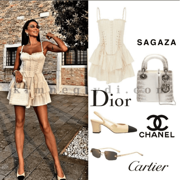 Özge Ulusoy’un rokoko elbisesiyle tamamladığı şık kombin